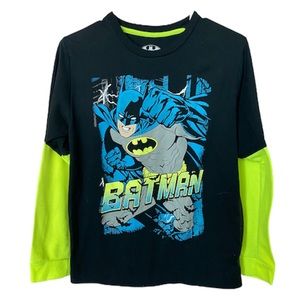 Batman Long Sleeved Shirt Boys 2XL sz18